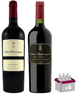 Experiência Fabre Montmayou Reserva Malbec e Cabernet Franc - 06 Garrafas