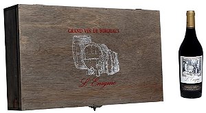 Cx. de Madeira C/06 Grfs - L'Enigme Bordeaux Supérieur 2016