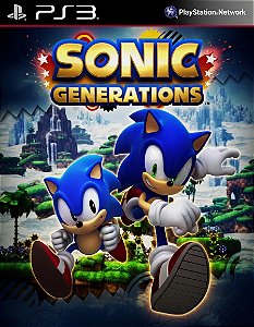 Sonic Generations Ps3 Psn Mídia Digital