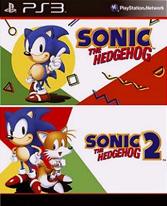 Sonic The Hedgehog 1 e 2 collection (clássico mega drive)  PS3 Psn Mídia Digital