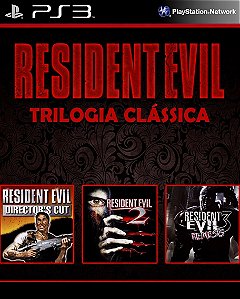 Resident Evil Coleção (clássico Ps1) Ps3 Psn Mídia Digital