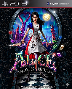 Alice Madness Returns AMR Ps3 Psn Mídia Digital