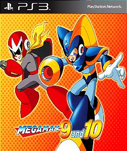 Mega Man 9 e 10 combo Ps3 (PS2 Classic) PSN mídia digital