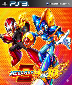 Mega Man 9 e 10 combo Ps3 (PS2 Classic) PSN mídia digital