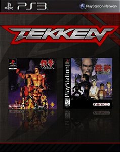 Tekken 1 e 2 collection PS3 (psone classic) PSN Mídia Digital