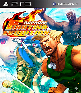 Capcom Fighting Evolution (Clássico Ps2) Ps3 Psn Mídia Digital