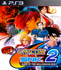 Capcom vs SNK 2 Mark of the Millennium 2001 (Clássico PS2 ) Ps3 Psn Mídia digital