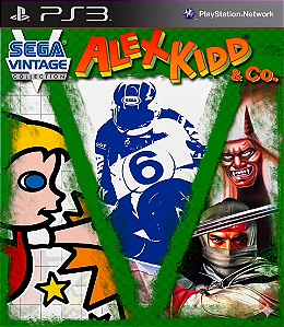 Coleção Sega Vintage Alex Kidd Hang On Shinobi Ps3 Psn Mídia digital