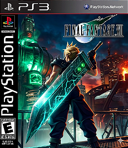 Final Fantasy VII (Clássico Ps1) Ps3 Psn Mídia Digital