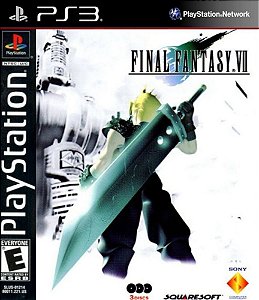 Final Fantasy VII (Clássico Ps1) Ps3 Psn Mídia Digital
