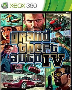 Grand Theft Auto IV GTA 4 Xbox 360 Xbox Live Mídia Digital