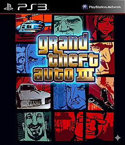 GTA 3 Clássico Ps2) Ps3 Psn Mídia Digial