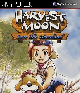 Harvest Moon Save the Homeland (Clássico Ps2) Ps3 Psn Mídia Digital