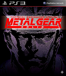 Metal Gear Solid 1 (Clássico Ps1) Ps3 Psn Mídia Digital