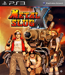 Metal Slug X (Clássico Ps1) Ps3 Psn mídia digital