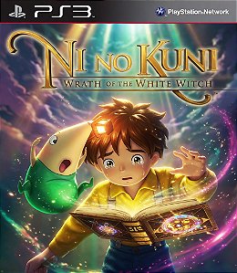 Ni No Kuni Wrath Of The White Witch Ps3 Psn Mídia Digital
