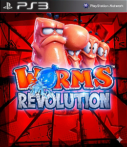 Worms Revolution PS3 Psn Mídia Digital