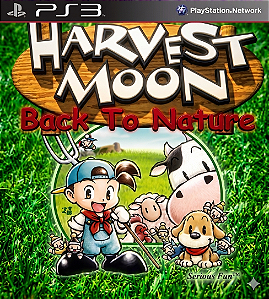 Harvest Moon Back To Nature Ps3 Psn Mídia Digital