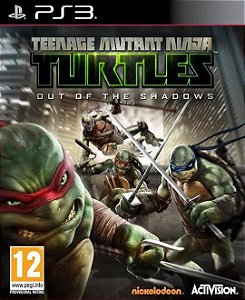 Tartarugas Ninjas: Turtles Out of the Shadows Ps3 Psn Mídia Digital