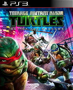 Tartarugas Ninjas: Turtles Out of the Shadows Ps3 Psn Mídia Digital