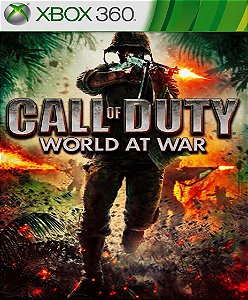 CALL of Duty World At War Xbox 360 Xbox Live Mídia Digital