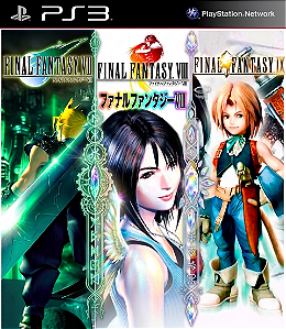 Final fantasy 7.8.9 Coleção Ps3 Psn Mídia Digital