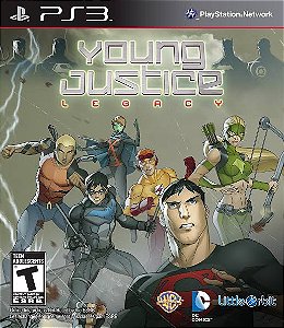 Young Justice Legacy - Liga Da Justiça Jovem Ps3 Psn Mídia Digital