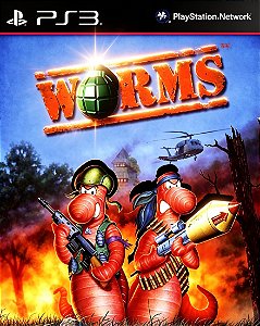 Worms 1 Ps3 (Clássico Ps1) Psn Midia Digital