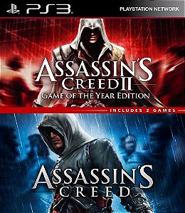 Assassin's Creed 1 e 2™ Dual Pack Ps3 Psn Mídia Digital