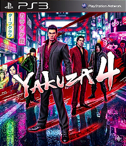Yakuza 4 Ps3 Psn Mídia Digital