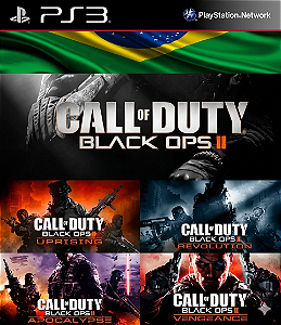 Call of Duty Black Ops 2 + Season Pass (todas as dlcs) Ps3 Psn Midia Digital