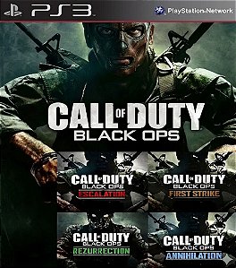 Call of Duty Black Ops 1 + Season Pass (todas as dlcs) Ps3 Psn Midia Digital