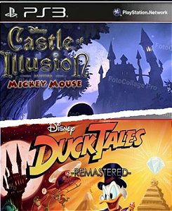 Castle Of Illusion+Ducktales Remastered Dual Pack Ps3 Psn Midia Digital