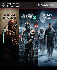 Dead Space 1 2 3 Trilogia Ps3 Psn Mídia Digital