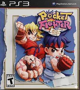 Pocket Fighter Ps3 Psn Mídia Digital