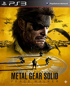 Metal Gear Solid Peace Walker Ps3 Psn Mídia Digital