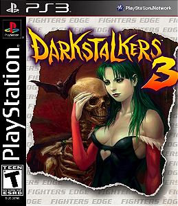 Darkstalkers 3 Ps3 (Clássico Ps1) Psn Mídia Digital