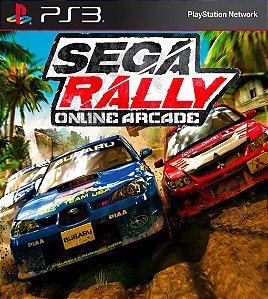 Sega Rally Online Arcade Ps3 Psn Midia Digital