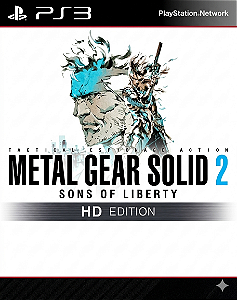 Metal Gear Solid 2 Sons Of Liberty HD Ps3 Psn Mídia Digital