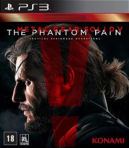 Metal Gear Solid Phantom Pain Ps3 Psn Mídia Digital