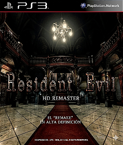 Resident Evil HD Remaster Ps3 Psn Mídia Digital