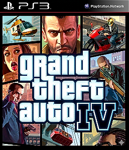 Grand Theft Auto 4 (GTA 4) Ps3 Psn Mídia Digital