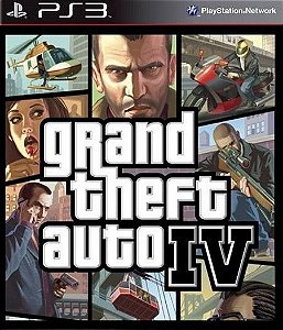 Grand Theft Auto IV - GTA 4 - Jogo PS3 Midia Fisica - Sony - GTA - Magazine  Luiza