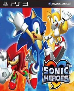 Sonic Heroes Ps3 (Ps2 Clássico) Psn Mídia Digital