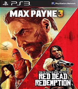 Max Payne 3 e Red Dead Redemption Ps3 Psn Mídia Digital