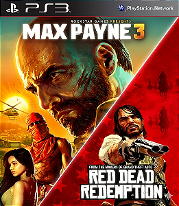 Max Payne 3 e Red Dead Redemption Ps3 Psn Mídia Digital