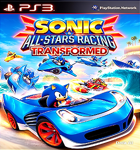 Sonic All-Stars Racing Transformed Ps3 psn Mídia Digital