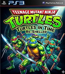 Tartarugas Ninjas: Turtles in Time Re-Shelled Ps3 Psn Mídia Digital