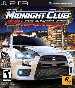 Midnight Club Los Angeles Ps3 Psn Mídia Digital