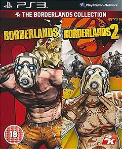 Borderlands 1 e 2 collection PS3 Psn Mídia Digital